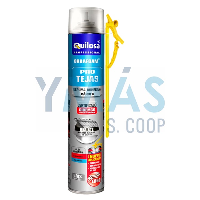 ESPUMA POLIURETANO ORBAFOAM TEJAS CANULA 750ML