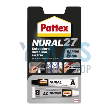 NURAL 27 SOLDADURA METALICO FRIO 22ML