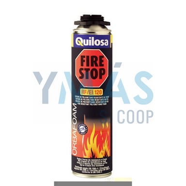ESPUMA POLIURETANO FIRE STOP PISTOLA 750ML