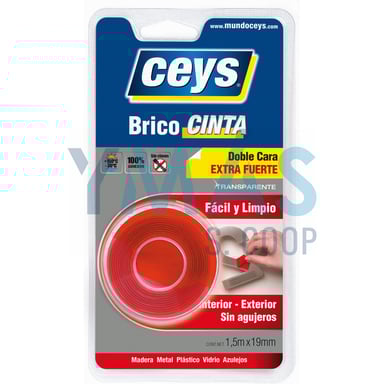 TACKCEYS BRICOCINTA TRANSPARENTE 1,5X19