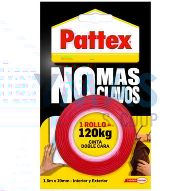 CINTA PATTEX DOBLE CARA 1,5M