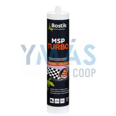 ADHESIVO ELASTICO MSP TURBO BLANCO 290ML