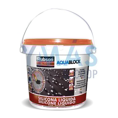 SILICONA LIQUIDA BLANCA 5KG RUBSON