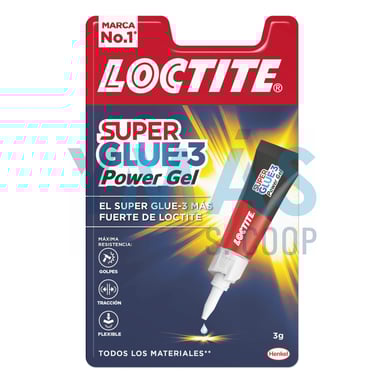 ADHESIVO INSTANTANEO 3GR POWER FLEX LOCTITE
