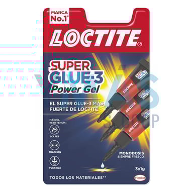 LOCTITE SUPER GLUE 3 POWER FLEX MINI TRIO 3X1GR