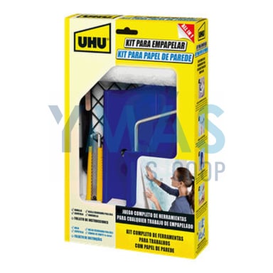 COLA LISTA KIT EMPAPELAR UHU 5 UNIDADES