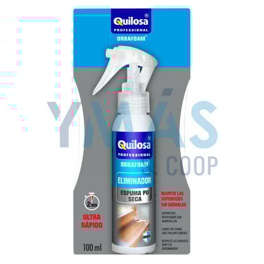 LIMPIADOR ESPUMA SECA POLIURETANO 100ML