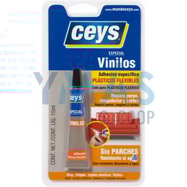 ADHESIVO ESPECIAL VINILOS BLISTER 15ML