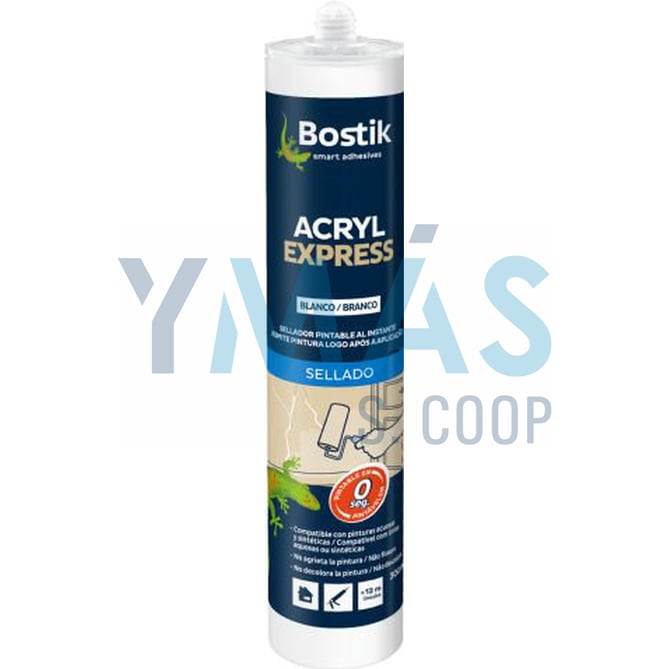 SELLADOR ACRYL EXPRESS PINTABLE BLANCO 300ML