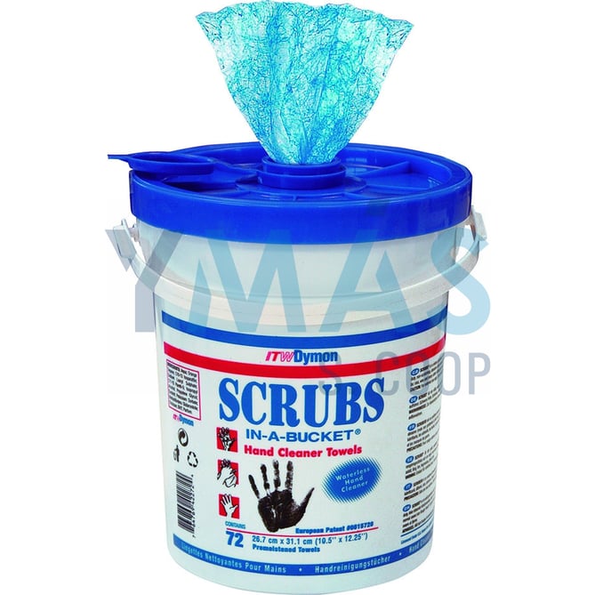 TOALLITAS LIMPIADORAS SCRUBS 72 UNIDADES