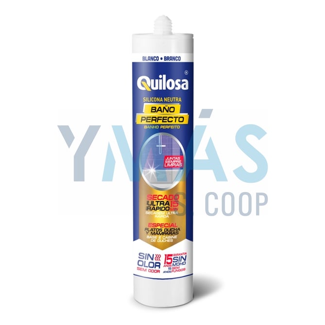 SILICONA NEUTRA BAÑO PERFECTO BLANCO 280ML