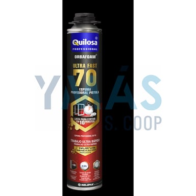 ESPUMA POLIURETANO ORBAFOAM ULTRAFAST 70L 870ML