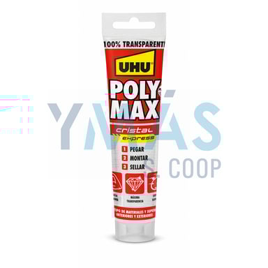 MASILLA POLY MAX EXPRESS 125 GRS. CRISTAL
