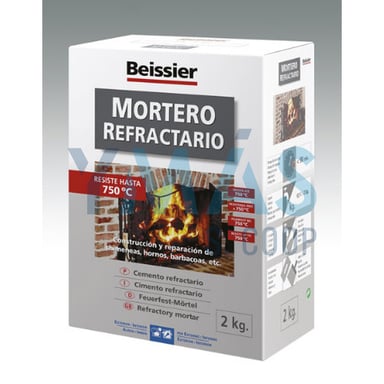 MORTERO REFRACTARIO 2KG BEISSIER