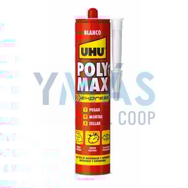 SELLADOR POLYMAX EXPRESS BLANCO CARTUCHO 425GR