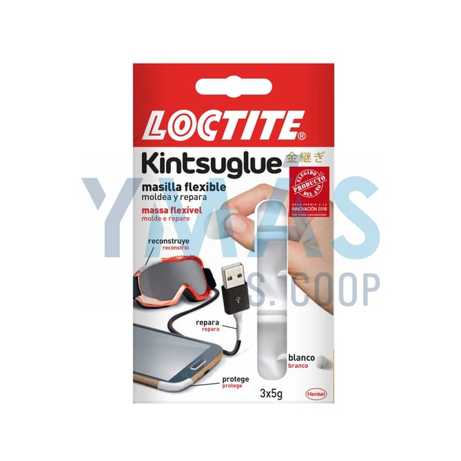 MASILLA FLEXIBLE KINTSU GLUE BLANCO 3X5GR