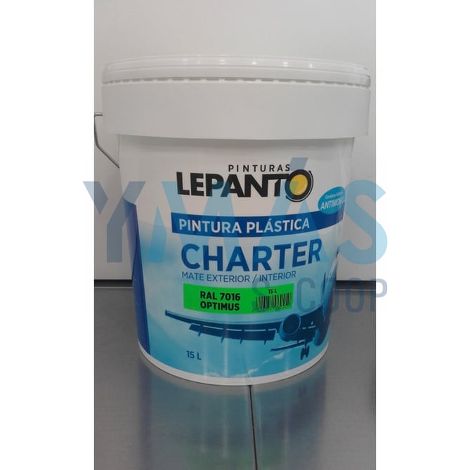 PINTURA PLASTICA OPTIMUS RAL 7016 15L