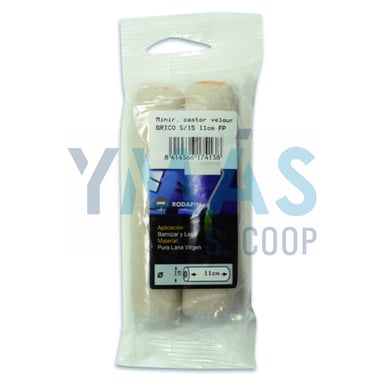 MINIRODILLO EXTRAIBLE CASTOR 5 S/15 (2UD