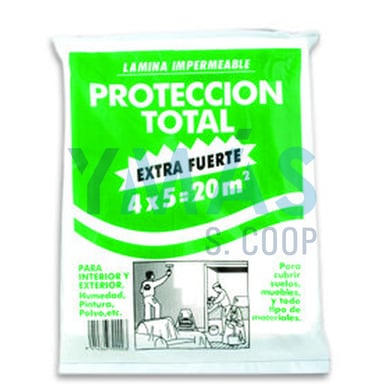 PLASTICO CUBRETODO 4X5 40 MICRAS
