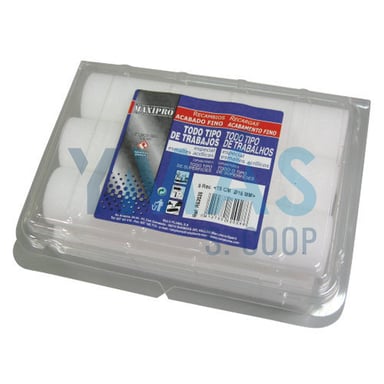 MINIRODILLO ESPONJA 15CM PORO 0 PACK 6 UNIDADES