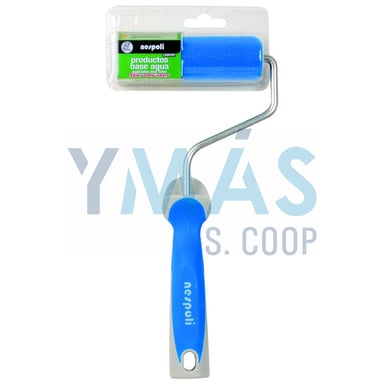 MINI RODILLO ESPUMA PARA PINTURAS BASE AGUA 10CM