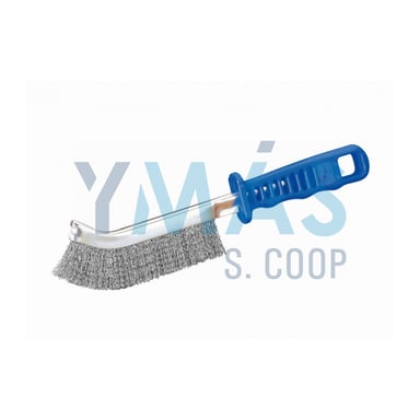 CEPILLO MANUAL C/MANGO PLASTICO AC.INOX VIP