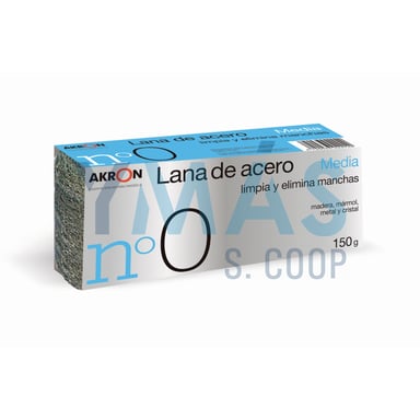 TORTA LANA ACERO N 0 MEDIA 150GR