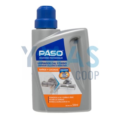 LIMPIADOR CAL Y OXIDO 500ML PASO