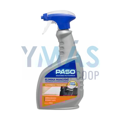 LIMPIADOR MANCHAS ALFOMBRAS Y MOQUETAS 500ML PASO