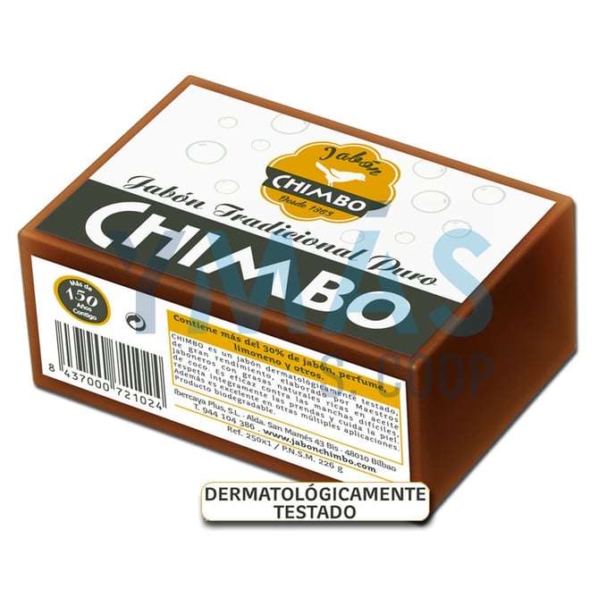 JABON TRADICIONAL PURO CHIMBO 226GR