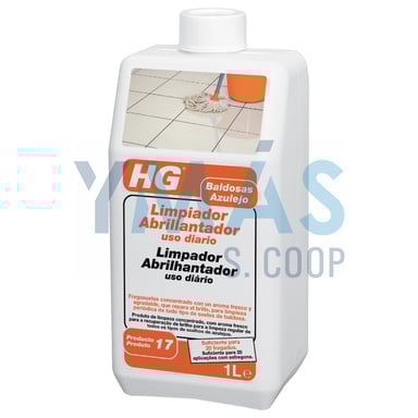 LIMPIADOR ABRILLANTADOR BALDOSAS USO DIARIO 1L