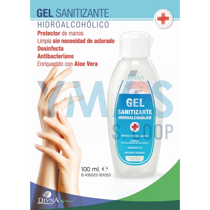 GEL HIDROALCOHOLICO YUNIC 100ML