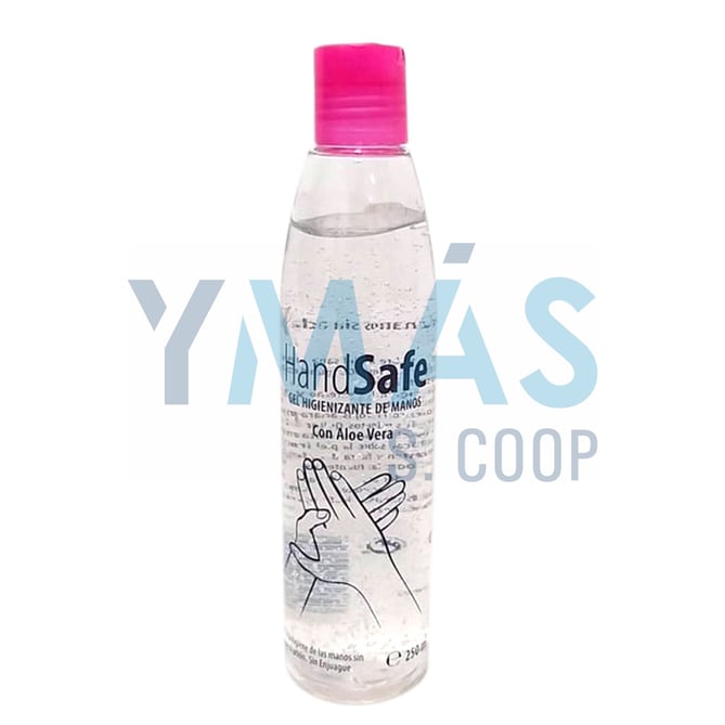 GEL HIDROALCOHOLICO HANDSAFE 250ML