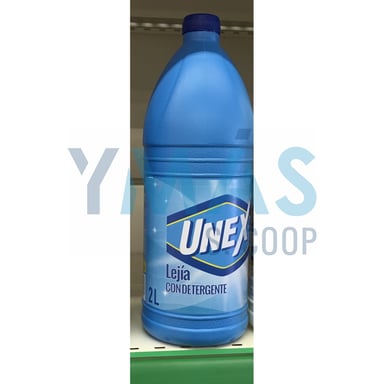 LEJIA CON DETERGENTE UNEX 2 LITROS
