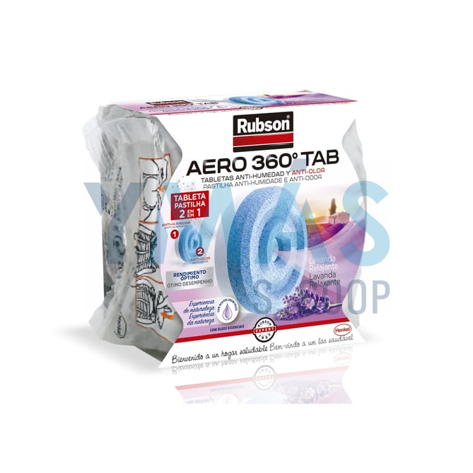 RECAMBIO ABSORBE HUMEDAD LAVANDA RUBSON AERO 450