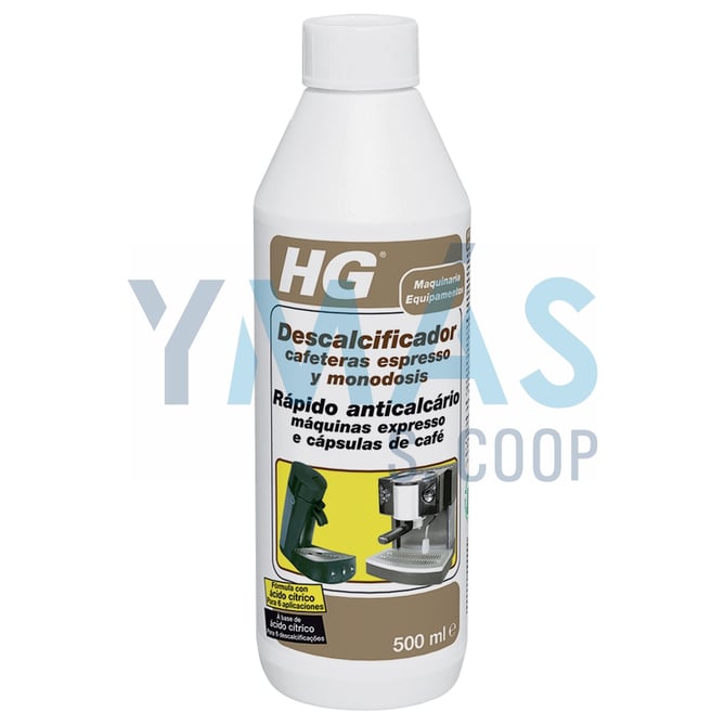 DESCALCIFICADOR CAFETERAS ESPRESO/MONODOSIS 0.5L