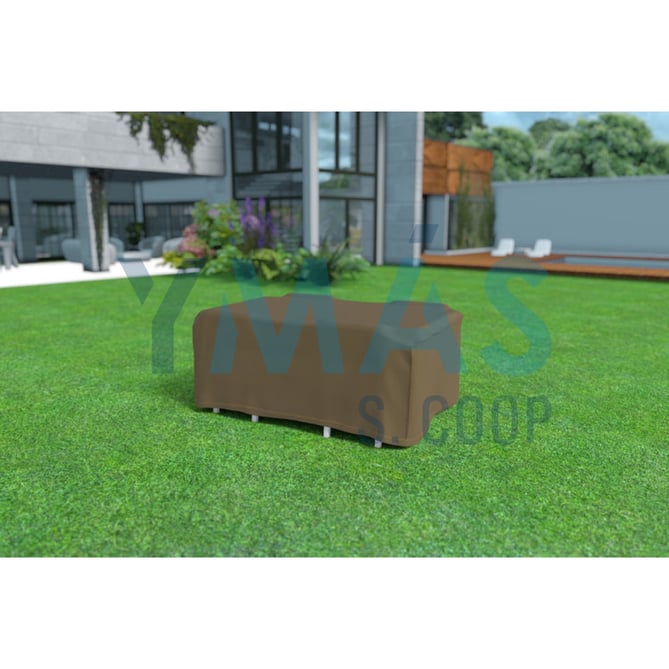 FUNDA CUBRE MESA RECTANGULAR + 4 SILLAS VISON