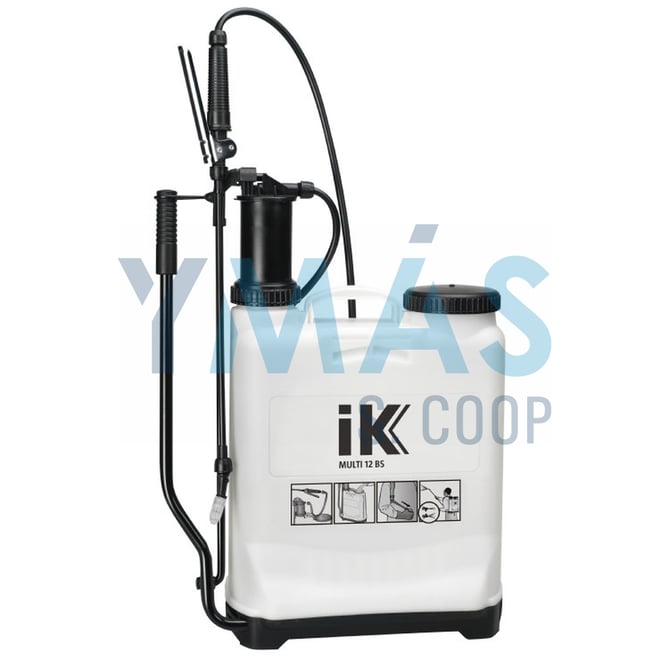 PULVERIZADOR INDUSTRIAL MOCHILA 12L IK