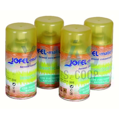 INSECTICIDA SPRAY PIRETRINA 250ML JOFEL