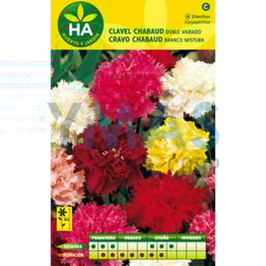 SEMILLAS FLOR CLAVEL CHABAUD VARIADO SOB