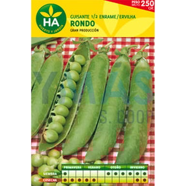 SEMILLAS GUISANTE RONDO CAJA 250GR