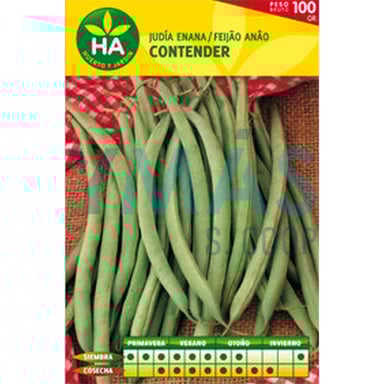 SEMILLAS JUDIA VERDE CONTENDER CAJA 100G