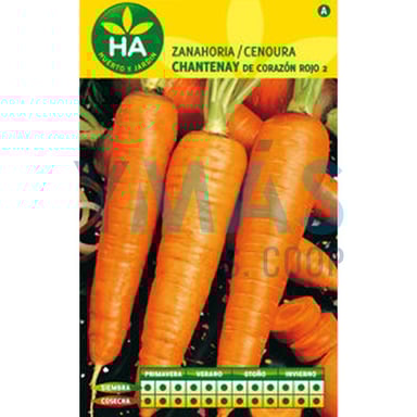 SEMILLAS ZANAHORIA CHANTENAY SOBRE