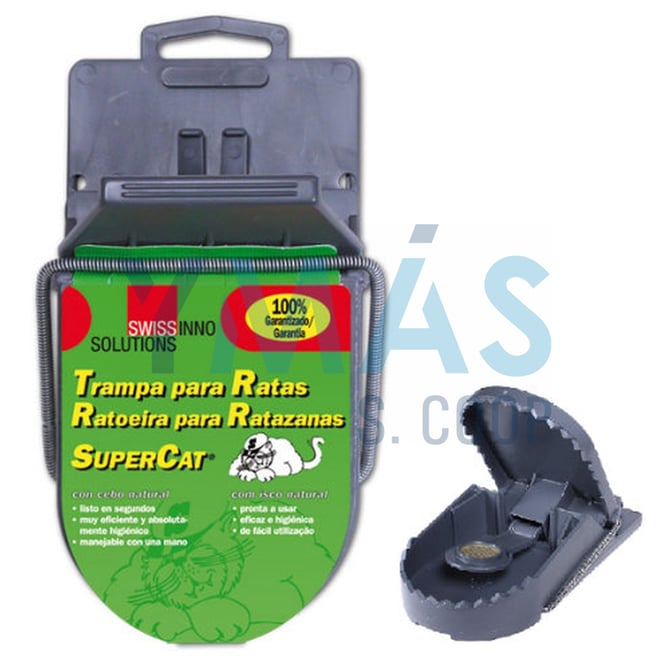 TRAMPA RATAS C/CEBO SUPERCAT