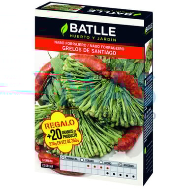 SEMILLAS NABO GRELOS SANTIAGO CAJA 250GR