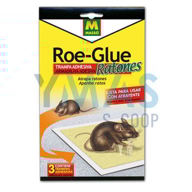 TRAMPA ADHESIVA RATONES (3UDS)