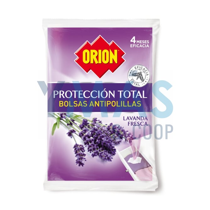 BOLSA ANTIPOLILLAS ORION BOLAS LAVANDA