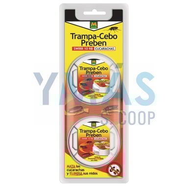 TRAMPA CEBO CUCARACHAS