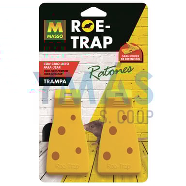 TRAMPA RATONES C/CEBO ROE TRAP (2UDS)