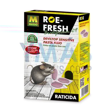 RATICIDA ROE FRESH CEBO FRESCO 150GR